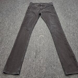 Boy London Jeans Mens 29 Black Slim Straight Eagle Logo Streetwear Denim